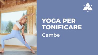 Yoga per Tonificare le Gambe 🔥 FitFlow Lezione 60 minuti [upl. by Aro689]