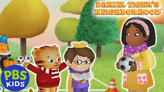 Daniel Tigers Neighborhood  Pumpkin Soccer  PBS KIDS [upl. by Assitruc611]