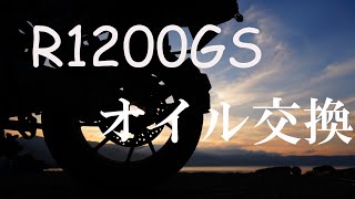 R1200GS LC 2017 Oil change [upl. by Taryne]