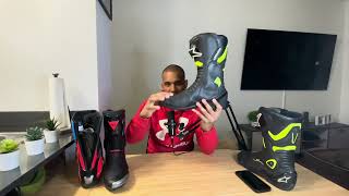 🚨Dainese Torque 3 boots vs Alpinestars SMX 6 v2 😵‍💫 Review en ESPAÑOL [upl. by Idnor]