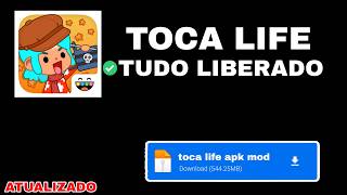 TOCA LIFE WORLD TUDO DESBLOQUEADO v198 ATUALIZADO 2024 [upl. by Olin]