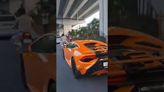 Lamborghini Huracan technica LP6402 Arancio borealis shadehyderabadautomobilehyderabadsupercars [upl. by Zorina891]