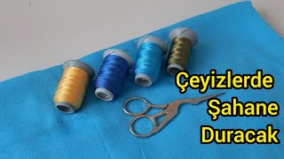 Çeyizlerde şahane duracakiğne oyası [upl. by Ahsiei831]