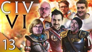 Civ 6  Warmongers 13  Wars All Round [upl. by Amrac857]