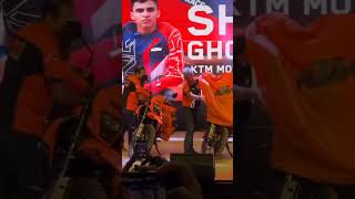 Unveiled new KTM adventure 390cc bike review adventurebike shortsvideo [upl. by Ecnaiva]