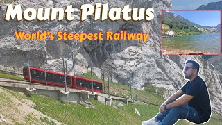 A day in Mount Pilatus  Worlds Steepest Railway Adventure [upl. by Runkle]