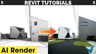 AI render in Revit  Veras AI Render by EvolveLab [upl. by Oirom]