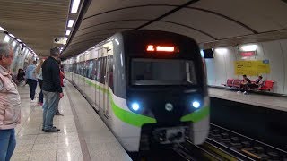 4K Athens 3rdgeneration stock  Omonoia line 2 [upl. by Jamieson]