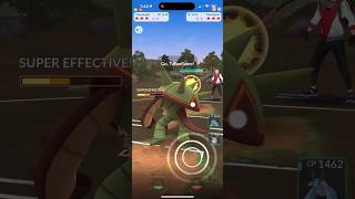 Pokémon go smack down Chesnaught is a solid lead 83 pokemon pokemongo shorts pvp anime [upl. by Giacinta]