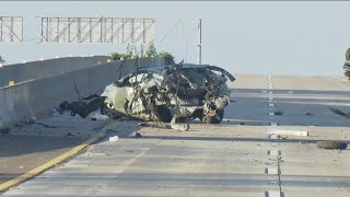 Multivehicle fatal crash shuts down Southbound SR163 in Kearny Mesa [upl. by Bechler]