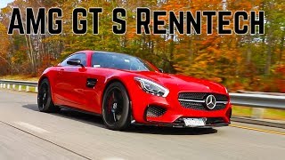 Mercedes AMG GT S Renntech drive and drag race vs 911 [upl. by Aikram]