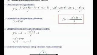 Matura Matematyka 64 Zastosowanie drugiej pochodnej [upl. by Enitsenre]