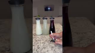 Fridge restock organization fridgerestock asmr fridgeorganizationideas naturallyb [upl. by Mintz]