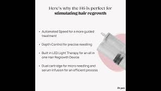 Hydra Pen H6 Hair Regrowth [upl. by Llennaj]