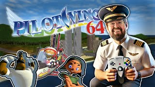 PILOTWINGS 64  Vom Streamer zum Piloten 🛩️ [upl. by Ahsenwahs643]