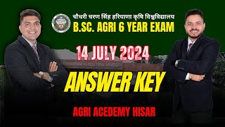 Answer Ker BSc Agri 6 Year CCSHAU   Code D Que 22 Ans  C Sunflower Oil Content  3543 [upl. by Corydon]