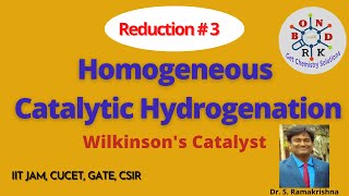 Homogeneous Catalytic Hydrogenation  Wilkinsons Catalyst  Bond with RK [upl. by Xantha143]