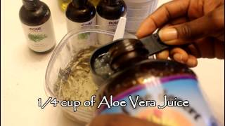 How to make Bentonite Clay Hair Mask [upl. by Armington]