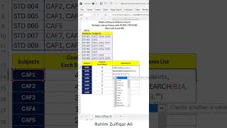 Wildcard Search and Return Count  Multiple Lookup Values with FILTER with TEXTJOIN shorts excel [upl. by Yregerg]