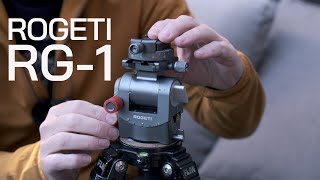 ROGETI RG1 Geared Tripod Head Review [upl. by Anelra]