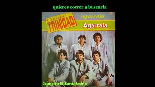 Karaoke 🎤  Grupo Trinidad  Agarrala Juancito El Santafesino 🪗🎸 [upl. by Napas318]