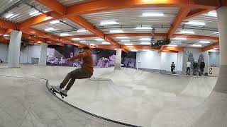 Folkestone F51 Skatepark Lines on the mega bowl [upl. by Jeramie]