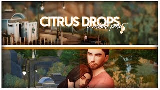 CITRUS DROPS  MY RESHADE PRESET  The Sims 4 [upl. by Burkhard]