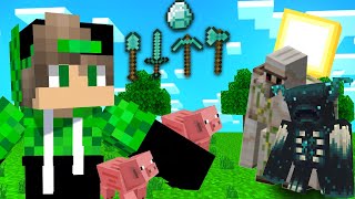 MINECRAFTREKER BILAN BIRGA BIR BATTLELUCKY BLOCK KIM YUTDI UZBEKCHA VIDEO [upl. by Abocaj407]