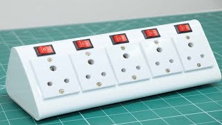 How To Make an Amazing Extension Board for Your Desk  DIY Power Strip Tutorial [upl. by Antonie]