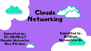 What is Cloud networking  Cloud Computing assignmentcloudcomputing cloudnetworking iips [upl. by Ettevol]