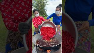 How to cook chili sauce recipe shortvideo shorts food recipe cooking [upl. by Bartlet]