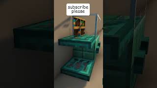 Minecraft bookshelf design 📖shorts [upl. by Bazluke]