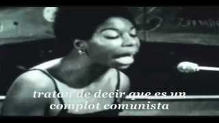 Nina Simone Misissippi goddam subtitulos en español [upl. by Pyne]