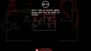 circuito misto shorts resistor resistores [upl. by Colombi]