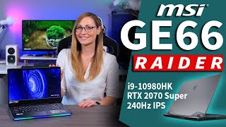 This RTX 2070 SUPER Destroys the RTX 2080 SUPER MaxQ  MSI GE66 Raider Review [upl. by Berte947]