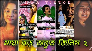 💔Part 25 মনের কষ্টের টিক টক💔Bangla sad tik tok💔viral tik tok 2021💔quot [upl. by Nysilla]