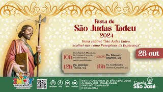 Santa Missa  Festa de sao judas tadeu Pe Everton [upl. by Pail37]