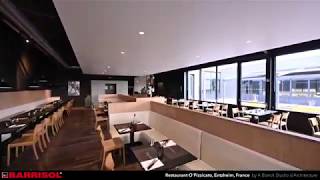 Restaurant OPizzicatO  Entzheim France Barrisol Acoustics® [upl. by Fein]