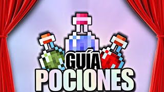 Cómo Hacer Todas LAS POCIONES de Minecraft 121 [upl. by Arbrab]