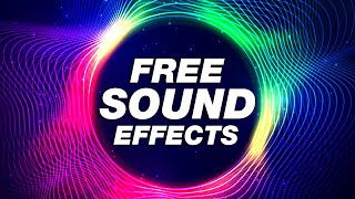 FREE Sound Effects For VIDEO EDITING [upl. by Etka965]