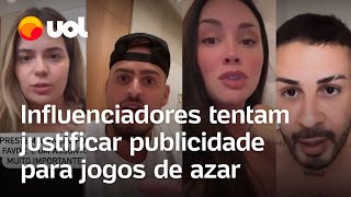 Caso Blaze Influenciadores tentam justificar publicidade para jogos de azar [upl. by Oni]