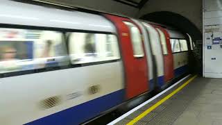 départ de métro 1995 STOCK TUBE MORNINGTON CRESCENT NORTHERN LINE [upl. by Hoem]