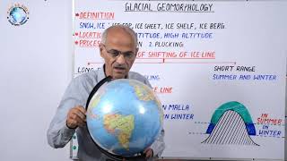 GLACIAL GEOMORPHOLOGY  Part 41  By SS Ojha Sir [upl. by Amapuna]