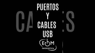 TODOS LOS CABLES Y LOS PUERTOS USB [upl. by Merla701]