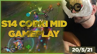 S14 CORKI VS HEIMERDINGER GAMEPLAY [upl. by Gladine305]