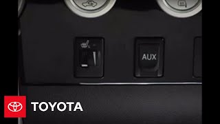 2007  2009 Tundra HowTo Heated Seats  Toyota [upl. by Keyser]