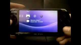 How to Downgrade PSP 3000 620503 [upl. by Adnylg]