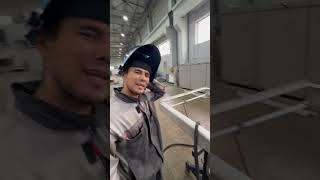 svarshk nimer 1 dan yangi video ozbekiston rek svarshik сварка узб welding [upl. by Gambrell892]