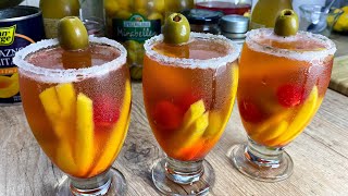 La MEJOR MICHELADA que puedes encontrar  michelada recipe [upl. by Aldarcie]