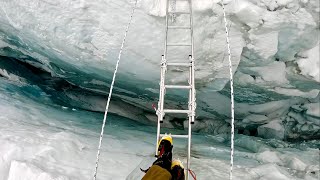 Climbing Mount Everest  Day 26 Khumbu Icefall [upl. by Guyer518]